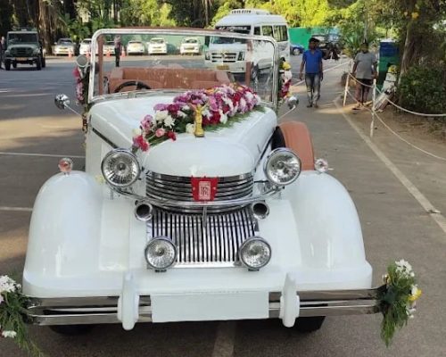 vintage car rental in goa